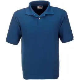 Mens Boston Golf Shirt Blue
